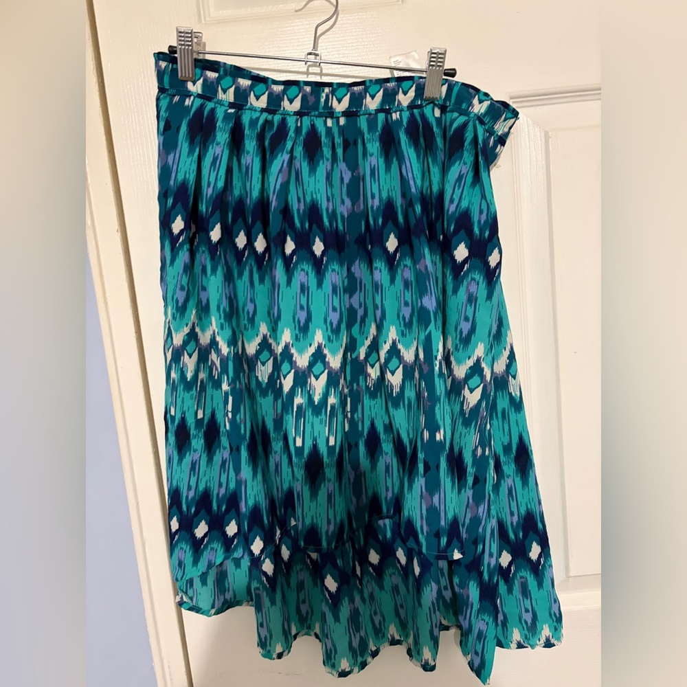 Aztec print skirt